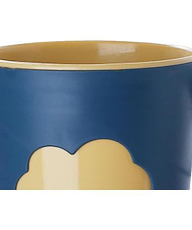 400ml Easy Plastic Toothbrush Cup Holder - Lightweight & Versatile Design - Dark Blue | International Shipping Available - Buy Online on GoSupps.com