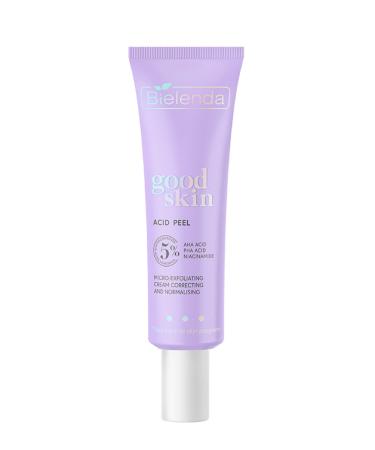 Bielenda Good Skin Acid Peel Corrective and normalizing micro peeling cream AHA + PHA acids niacinamide 50 ml