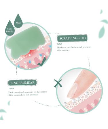 Beaupretty Portable Massage Board - Jade Facial Tool & Gua Sha Sticks for Real Therapeutic Relief | International Shipping Available - Buy Online on GoSupps.com