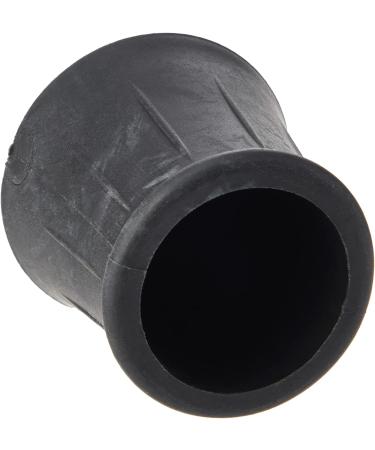 Merriway BH05584 (4 Pcs) Heavy Duty Rubber Walking Stick Ferrule Protectors Cane Tips 25mm (1 inch) Black - Pack of 4 Pieces - Buy Online on GoSupps.com