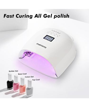 Professional Rechargeable UV LED Nail Lamp - 4 Timer Settings 18000mAh Battery Life - JC22 (White) - Buy Now for Fast International Shipping - Buy Online on GoSupps.com