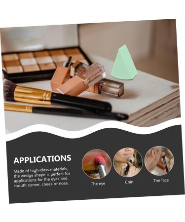 FRCOLOR 3 Sets Triangular Sponge Puff Girls Hair Clips for Makeup Face Triangle Puff Makeup Headband Milk Makeup Finger Facial Tool Makeup Applicator Tools Emulsion Miss Portable - Buy Online on GoSupps.com
