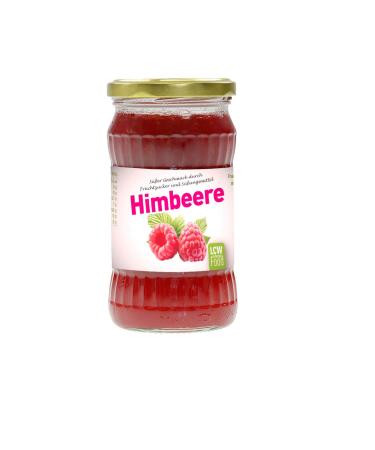 Buy LCW Raspberry Fruit Spread with Fructose & Sweeteners - 340g Glass Jar | International Shipping Available - Buy Online on GoSupps.com