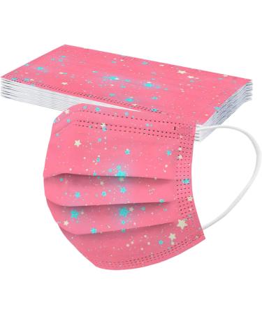 Shop WEXCV 100-Piece Cartoon Print 3-Layer Face Masks for Kids | Breathable Neck Gaiters | Ideal for School & Outdoor Use - Buy Online on GoSupps.com