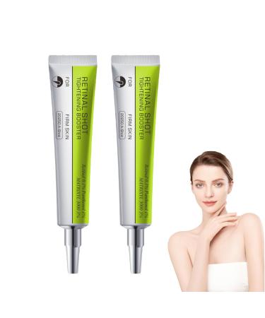 Retinol shot Serum for Face Tightening Booster with Pore Minimizer Firming Skin Treatment for Improved Texture Deep Hydration (2PCS One Size) 2PCS 1 Fl Oz (Pack of 1)