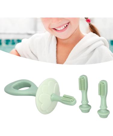 360 Baby Toothbrush - Silicone Toddler Toothbrush with Two Brush Heads for Gentle Gum Care & Cleaning - Buy Online on GoSupps.com