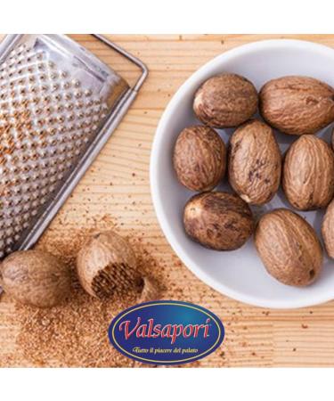  HOME LINE Sun-Dried Whole Nutmeg - 250g Envelope | Vegan Gluten Free | 100% Natural Raw Exotic Spice - Whole Nutmeg Sweet Tasting (Whole Nutmeg) - Buy Online on GoSupps.com