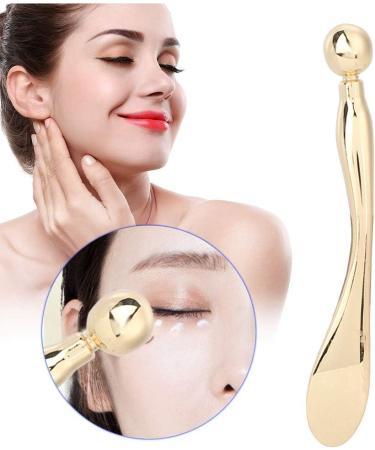 Fockety Masque en M tal L ger Soci de Massage la Cr me pour les Yeux Zaglagungsstlag pour la Peau des Yeux Mini-taille Dor e pour une Utilisation Facile - Buy Online on GoSupps.com