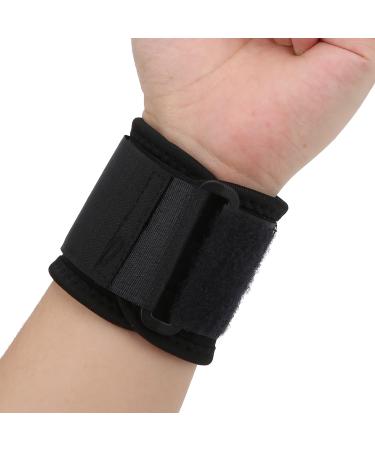 Milltrip Compression Wrist Brace Sports Wrist Wrap for Both Man and Women Strain Wrist Brace(Black)