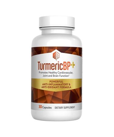 Barton Nutrition Turmeric BP+ Turmeric Curcumin with Black Pepper Extract - 30 Turmeric Capsules