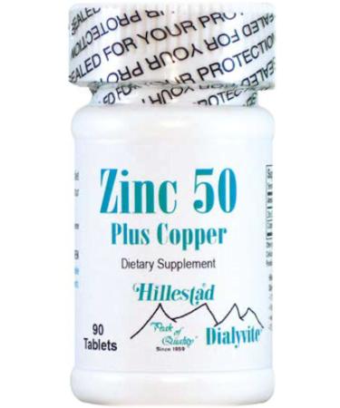 Dialyvite - Zinc 50 Plus Copper - 90 Tablets