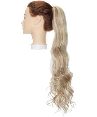Real Fashion Drawstring Ponytail Hair Extensions Long Wavy Ponytail Blonde Black Brown 24" Clip in Hairpiece for Daliy Party Use Sandy blonde & Bleach blonde - Buy Online on GoSupps.com