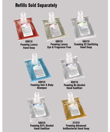 Kutol Health Guard 68610 Foaming Luxury Hand Soap D&FF 1000mL Refill Bag - Fragrance-Free, Pack of 4 - Buy Online on GoSupps.com