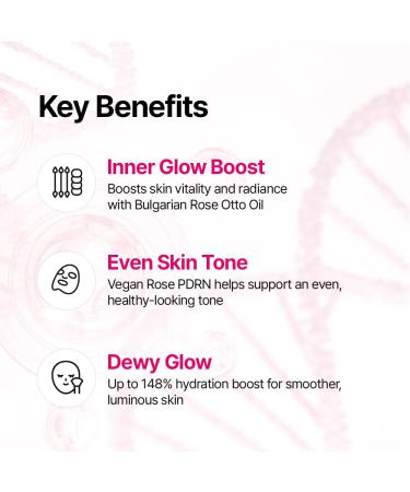 ISOI Rose PDRN Serum with Bulgarian Rose Oil, Radiance Face Serum for Uneven-Looking Tone & Glow, Lightweight Hydrating Korean Skin Care (1.18 fl oz, 35ml) - Buy Online on GoSupps.com