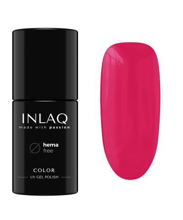 Inlaq Hema Free UV Nail Polish Raspberry Touch 6 ml - gel nail polish free from Hema - Gellack UV Lack in different UV LED gel colors - Buy Online on GoSupps.com