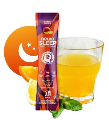 Neuro Sleep Mellow Mango, Powder Stick (10 Counts) - Buy Online on GoSupps.com