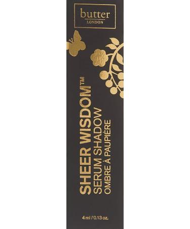 butter LONDON Sheer Wisdom Serum Shadow in Buttercream - Long-lasting and Hydrating Eyeshadow - Buy Online on GoSupps.com