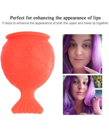 Lips Plumping Tool Lip Plumping Silicone Tool Women Portable Fish Shaped Lips Plumper Enhancer Lip Enhancement Device Beauty Tool - Buy Online on GoSupps.com