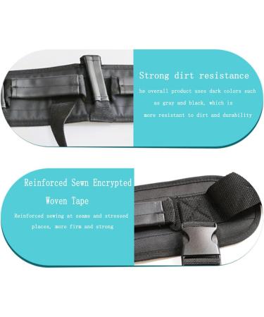 ICEMOB Gait Belts Transfer Belts for Seniors Gate Belt with Leg Loops and Hand Patient Lift Sling One-Click Quick Release Locking Buckle Oxford Cloth XL X-Large - Buy Online on GoSupps.com