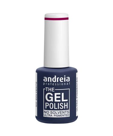 Andreia Professional - The Gel Polish - Gel nail polish solvent and odorless - Color G23 Burgundy - Pink tones