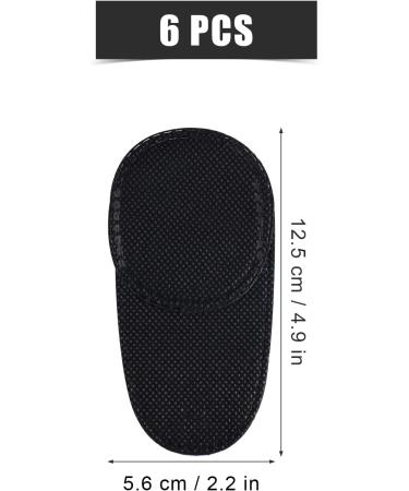 6pcs Black Reusable Lazy Eye Patches for Adults & Kids - Treat Amblyopia & Strabismus (Large) - Buy Online on GoSupps.com