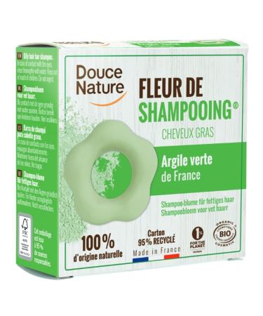 Douce Nature Fleur Shampoo for Oily Hair, Mint Crumpled, 85 g