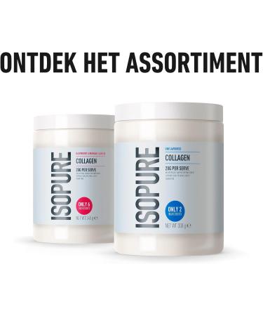 Isopure Collagen Powder Neutral with Vitamin C 20 g Type 1 Collagen per Serving Sugar Free Without Artificial Flavors 300 g - Buy Online on GoSupps.com