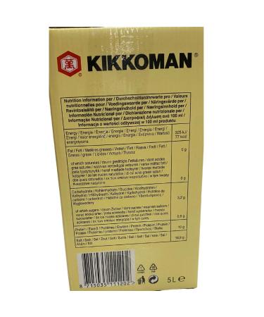 Buy Kikkoman Soy Sauce (1 x 5 L) - Premium Quality for Authentic Asian Cuisine - Ships Internationally - Buy Online on GoSupps.com