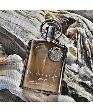 Afnan Supremacy Silver Pour Homme for Men Eau de Parfum Spray, 3.4 Ounce Fruity - Buy Online on GoSupps.com