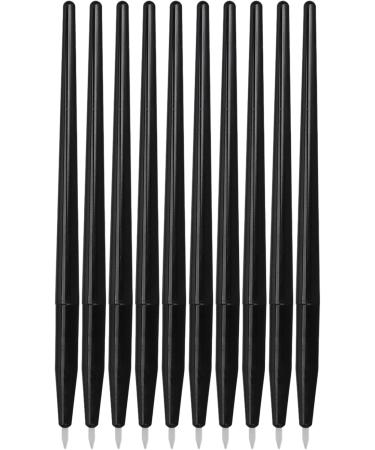 10pcs Soft Silicone Brush for Effortless Application Easy to Clean Portable Eyeshadow Eyebrow Brush - Buy Online on GoSupps.com