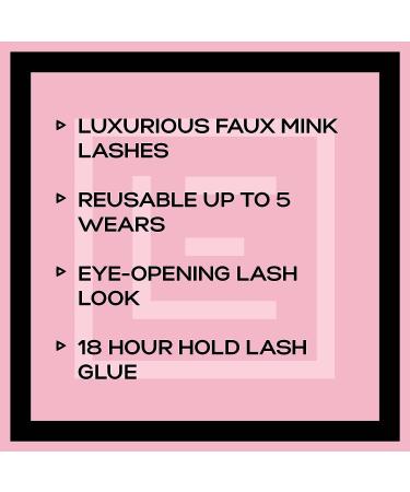 Eylure Naturals False Eyelashes Style No. 031 - Reusable, Adhesive Included - 1 Pair - Buy Online on GoSupps.com