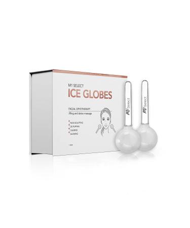 M1 SELECT ICE GLOBES - Cooling massage tool for cryotherapy - lifting and detox massage | From the No. 1 for beauty medicine