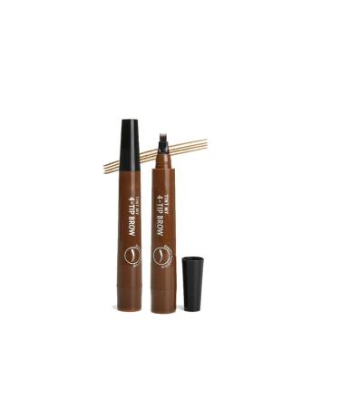 Gusengo Eyebrow Pencil, Eyebrow Tattoo Pen, Eyebrow Tattoo Pen, 4 Point Eyebrow Pencil, Eyebrow Tattoo Pen, Fork TipFine Brow Pen Four-Headed Anti-Sweat Eyebrow Pencil