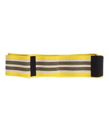 Fabater Sacroiliac Hip Support Belt Reducing Pain Elasticity Double Layer Adjustable Pelvic Compression Hip Brace for Postpartum for Thighs (Yellow)
