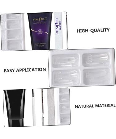 DOITOOL 3 Sets Nail Extension Glue Set Manicure Lengthen Kit Nail Art Extended Glue Nail Lengthen Kit Nail Art Extension Kit Manicure Extended Glue Manicure Kit Plastic Strengthen Builder - Buy Online on GoSupps.com
