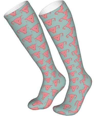 Uterus Compression Socks for Men & Women | 15-20 mmHg Support for Running & Cycling | Size 10463 - Buy Online on GoSupps.com