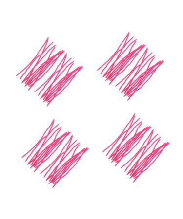 FOMIYES 4sets Perm Tools Hair Rollers Curling Wand Hair Curler Crimper Hair Tool Perm Rods Rosy 20pcs*4