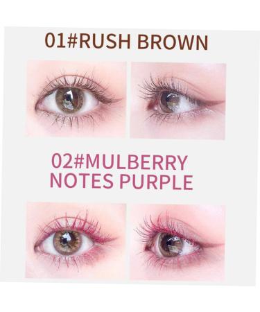 CANIGHT 6pcs Colored Mascara Gold Arabic Perfume Bottle Fine Mascara Lash Mascara Lady Mascara Cream Abs - Buy Online on GoSupps.com