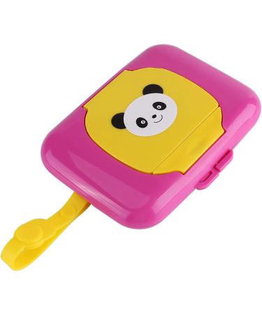 Wet Wipes Box Baby Outdoor Portable Wet Tissue Dispenser Case Infant Reusable Stroller Pram Wipes Box Convenient Fabric Case for Travel(Rose + Yellow) Baby Tissue - Buy Online on GoSupps.com