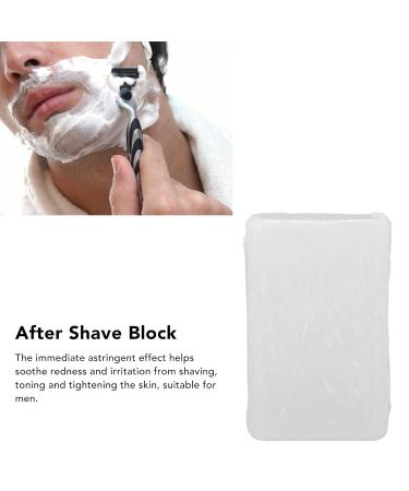 After Shave Alum Block - Portable Skin Soothing Post Shave Stone for Men | Home & Travel Use - Buy Online on GoSupps.com