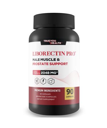 Liborectin Pro - Prostate Support - Promote Healthy Prostate Function with Vitamin D Zinc Green Tea - Powerful 20+ Ingredient Prostate Formula for Prostate Health & Additional Health Benefits