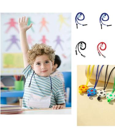 HUIZorbit Adjustable Cartoon Football Mask Lanyard 6PCS Lovely Kids Mask Strap Extender (6PCS-3) - Buy Online on GoSupps.com