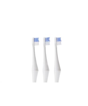 Smileactives Vibrite Sonic Replacement Brush Heads - Firm Tip Bristles for Whitening  Cleansing & Fresh Breath - Set of 3 (Not Compatible w/Wave Version)