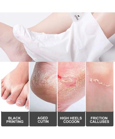 Foot Peel Mask Foot Exfoliating Mask Dry Skin Foot Mask 2 Pair Foot Exfoliating Socks Foot Peel Mask For Hard Skin Foot Care For Callus Remove Moisturizing Feet Peeling Mask - Buy Online on GoSupps.com