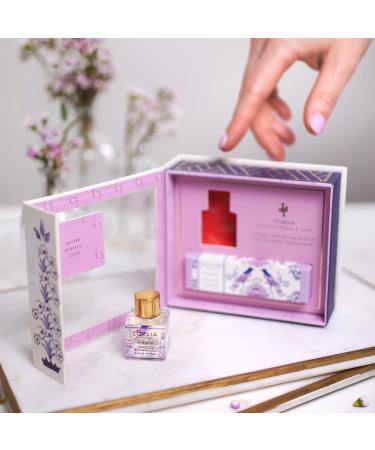 LOLLIA Imagine Fragrance Story Gift Set .16 fl. oz. Eau de Parfum & .33 oz. Petite Treat Handcreme Flowering Willow & Lotus Hand Cream for Women Travel Size Perfume Hand Lotion for Dry Hands - Buy Online on GoSupps.com