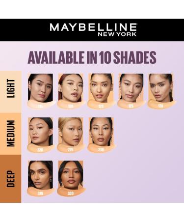 M-aybelline New York Super Stay Lumi Matte Liquid Foundation 30 HR Long Lasting yet Lightweight 310 35ml - Buy Online on GoSupps.com