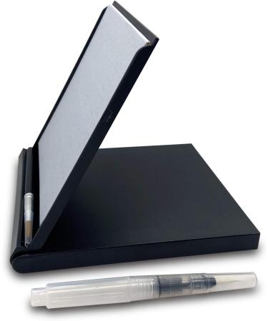 eSaturn Mini Buddha Water Drawing Board with Bamboo Brush - Zen Magic Painting Set for Relaxation and Meditation - Mini Sketch Pad in Black & White (10004) - Buy Online on GoSupps.com