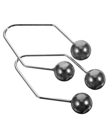 1 Pair Dimple Trainer Dimples Maker Dimples Trainer for Cheeks Face Exerciser Tool Dimples Clip Face Dimples Exerciser Trainer for Dimples Face Dimples Shaper Facial Exerciser 4.30X2.50X0.80CM Black