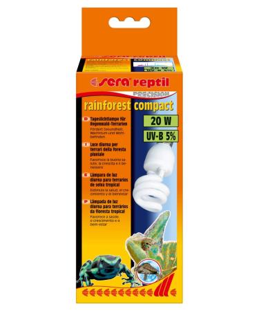sera reptil rainforest compact 20 W - lighting for rainforest terrariums