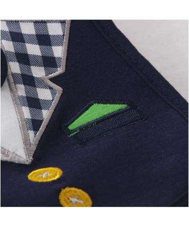 FEIFEI'S BOW 2PCS Baby Kids Bibs - Gentleman Bow Feeding Bandana Apron Set - Buy Online on GoSupps.com
